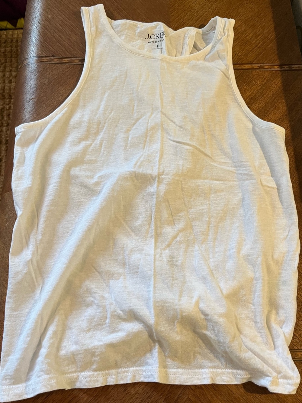 J. Crew tie back tank